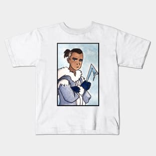 The Last Paintbender: Sokka Avatar Watercolour Kids T-Shirt